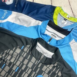 3 Cycling Men's Bike Jersey Shirt Size XXL & XXXL 2 Capo‎ 1 Pactimo